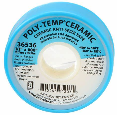 Poly-Temp&reg; Ceramic Tape Food Grade